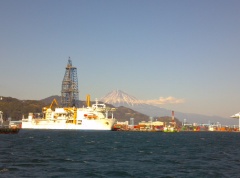 Chikyu+fujisan